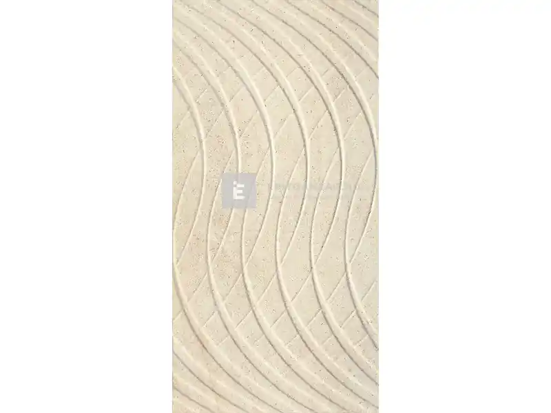 Paradyz Sunlight Dark Crema "B" strukturált fali csempe, bézs 30x60 cm Azonnal elérhető