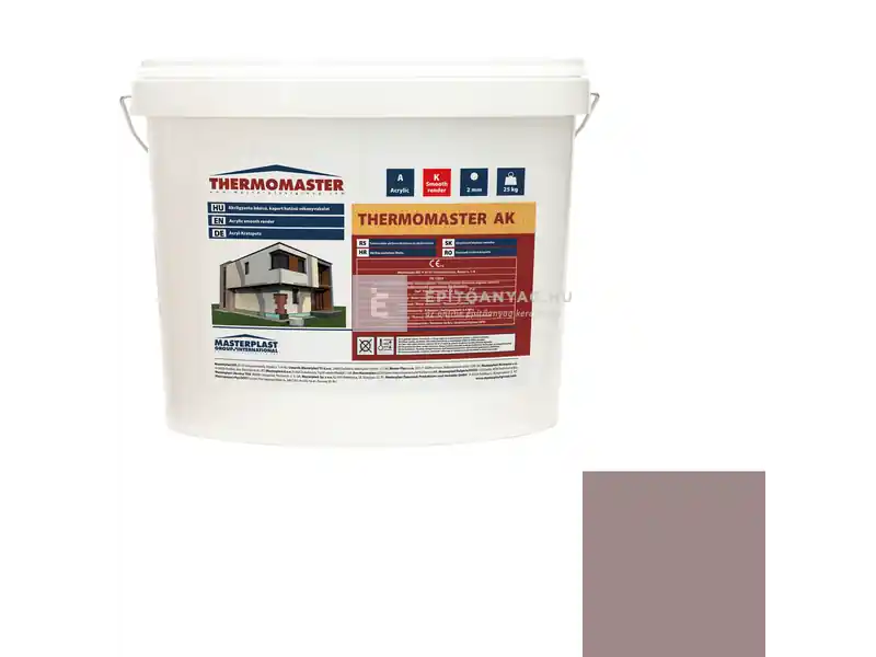 Masterplast Thermomaster akril vékonyvakolat, kapart 2 mm 20-C 25 kg Outlet