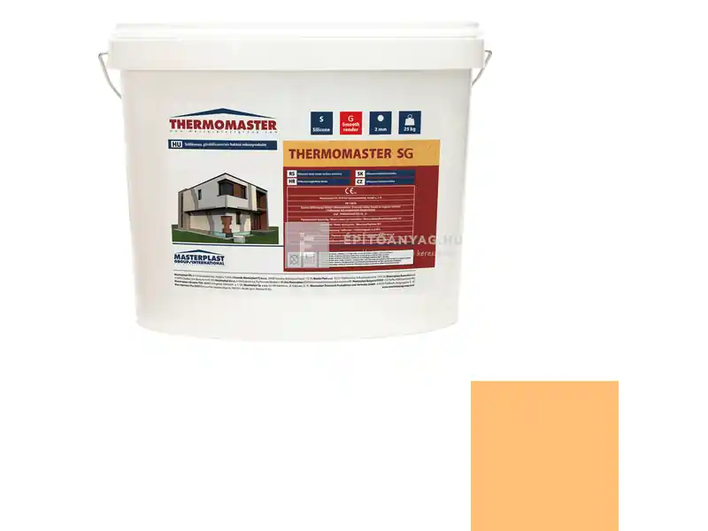 Kedvezményes ár Masterplast Thermomaster szilikon vékonyvakolat, gördülőszemcsés 2 mm 05-C 25 kg