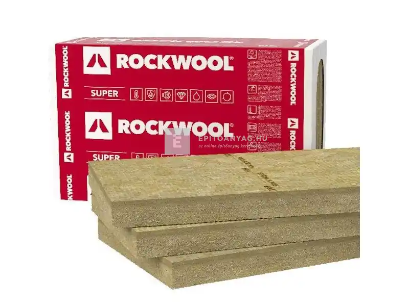 Rockwool Frontrock Super 8 cm vakolható kőzetgyapot lemez Biztonságos vásárlás