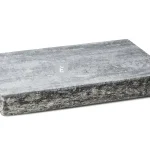 Viastein Avangard oszlopfedlap Via+ roppantott felület antracit-fehér 36x56x8 cm Azonnali szállítás