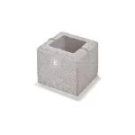 Korlátozott ajánlat Semmelrock Rivago kerítéselem félkő törtfehér 20x20x16 cm