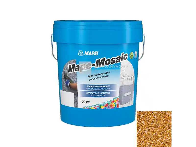 Mapei Mape-Mosaic díszítővakolat 1,6 mm szezám 20 kg Gyors kiszállítás