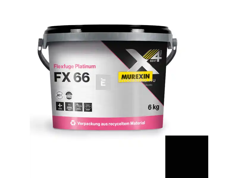Murexin FX 66 Platinum flexfugázó, fekete 6 kg Nézd meg most