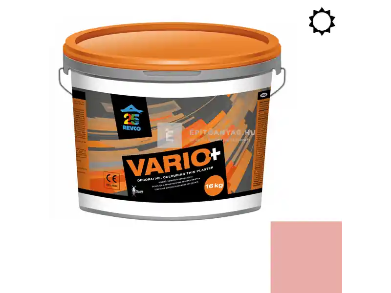 Azonnal elérhető Revco Vario+ Spachtel kapart vékonyvakolat 1,5 mm rouge 2 16 kg