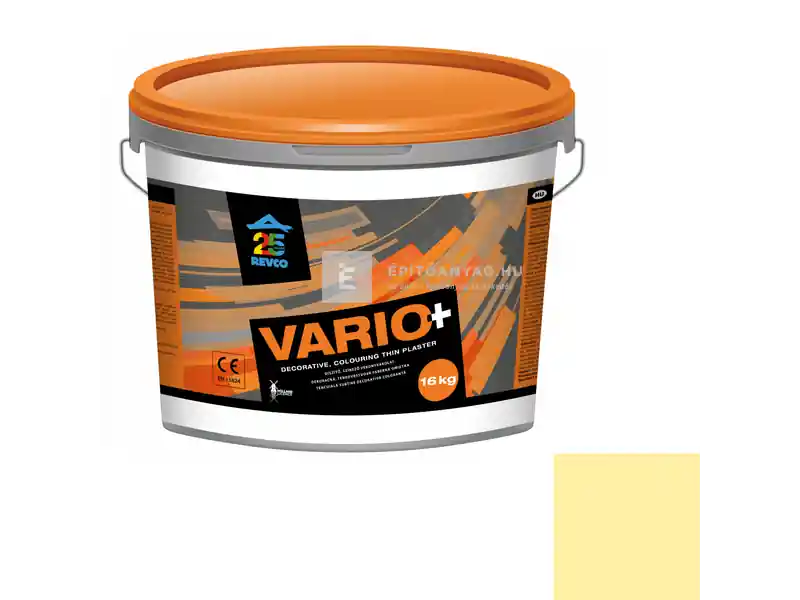 Végkiárusítás Revco Vario+ Spachtel kapart vékonyvakolat 2,5 mm narcis 3 16 kg