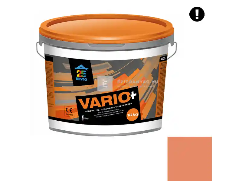 Különleges ajánlat Revco Vario+ Spachtel kapart vékonyvakolat 2,5 mm tabasco 4 16 kg