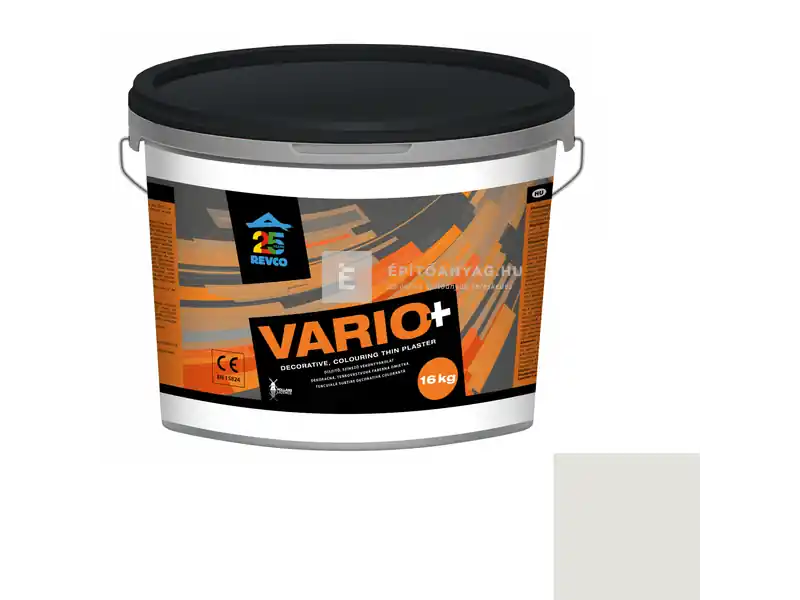 Biztonságos fizetés Revco Vario+ Struktúra gördülőszemcsés vékonyvakolat 2 mm silver 3 16 kg