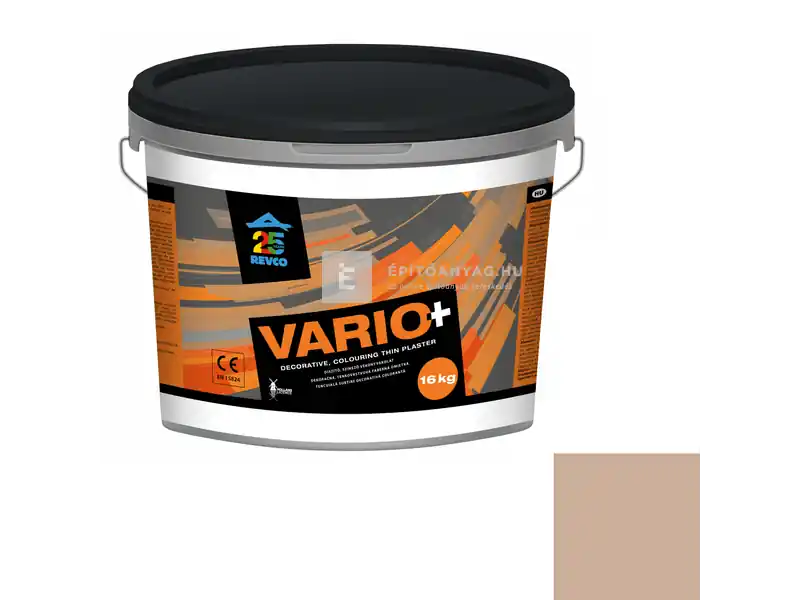 Gyors szállítás Revco Vario+ Struktúra gördülőszemcsés vékonyvakolat 3 mm bonbon 3 16 kg
