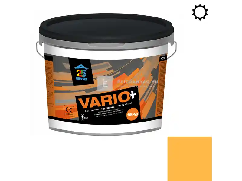 Revco Vario+ Struktúra gördülőszemcsés vékonyvakolat 3 mm orange 4 16 kg Biztonságos fizetés