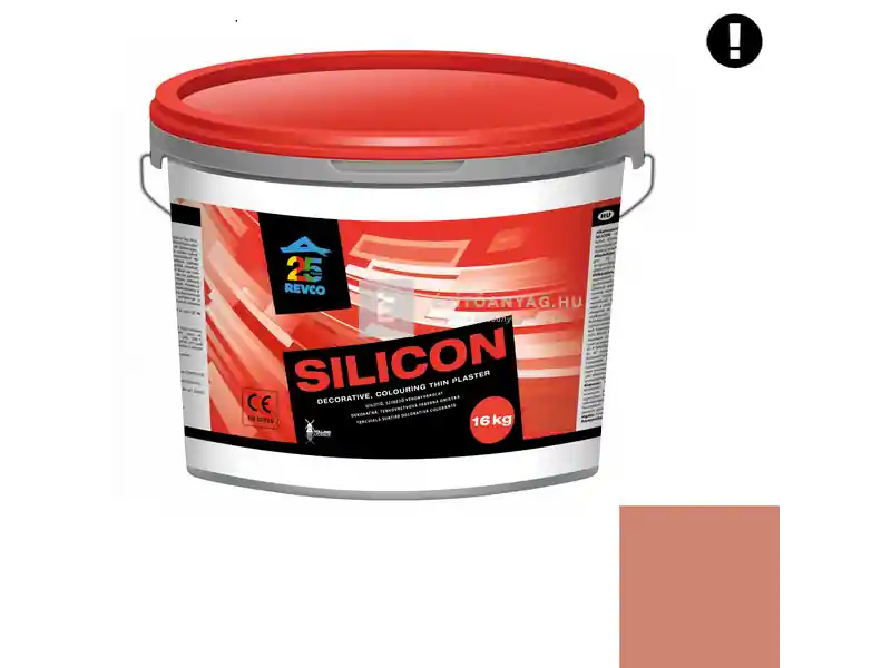 Revco Silicon Spachtel kapart vékonyvakolat 1,5 mm cacao 4 16 kg Azonnali szállítás