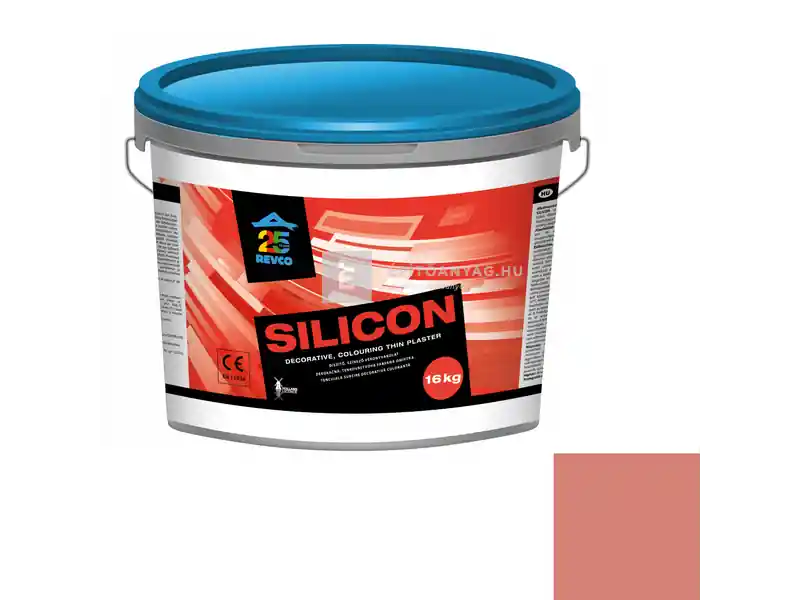 Újdonság Revco Silicon Struktúra gördülőszemcsés vékonyvakolat 2 mm cognac 4 16 kg