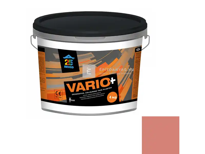 Revco Vario+ Struktúra gördülőszemcsés vékonyvakolat 2 mm cognac 4 4 kg Csak ma