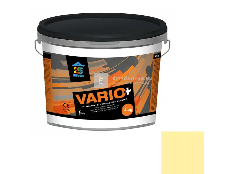 Revco Vario+ Struktúra gördülőszemcsés vékonyvakolat 2 mm narcis 3 4 kg Expressz szállítás