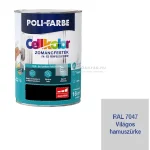 Poli-Farbe Cellkolor magasfényű zománcfesték világosszürke 0,8 l Expressz kézbesítés