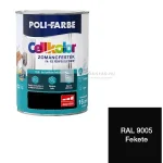 Poli-Farbe Cellkolor magasfényű zománcfesték RAL 9005 fekete 5 l Ajánlat
