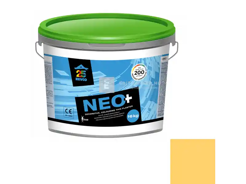 Vásárlói kedvenc Revco Neo+ Struktúra gördülőszemcsés vékonyvakolat 2 mm dijon 4 16 kg