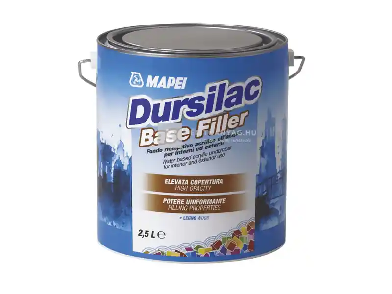 Mapei Dursilac Base Filler alapozó fehér 2,5 l Különleges ajánlat