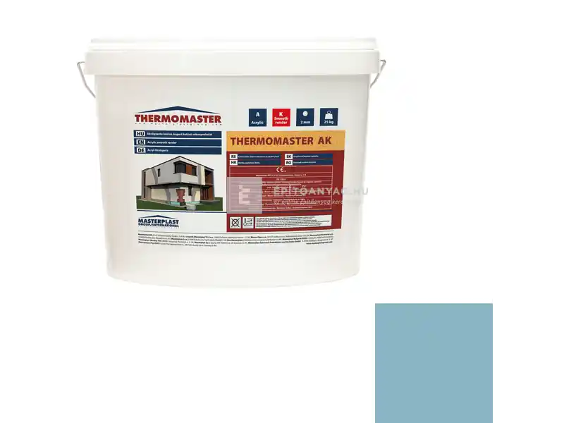 Masterplast Thermomaster akril vékonyvakolat, kapart 2 mm 36-D 25 kg Azonnal elérhető