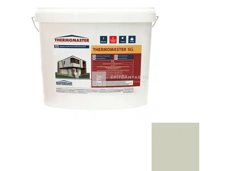 Masterplast Thermomaster szilikon vékonyvakolat, gördülőszemcsés 2 mm 42-D 25 kg Újdonság