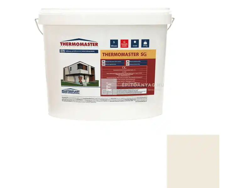 Masterplast Thermomaster szilikon vékonyvakolat, gördülőszemcsés 2 mm 42-F 25 kg Szuper ajánlat