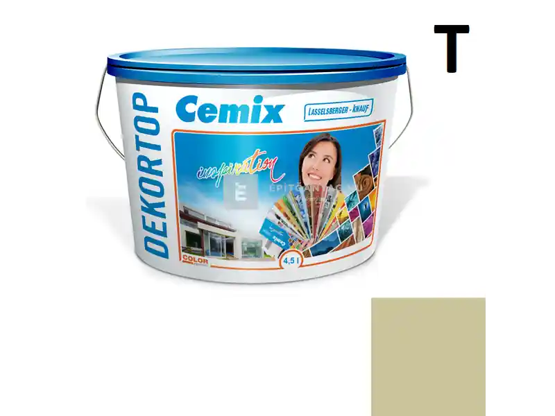 Cemix 2802 DekorTOP diszperziós homlokzatfesték 4547 green 4,5 l Vedd meg online