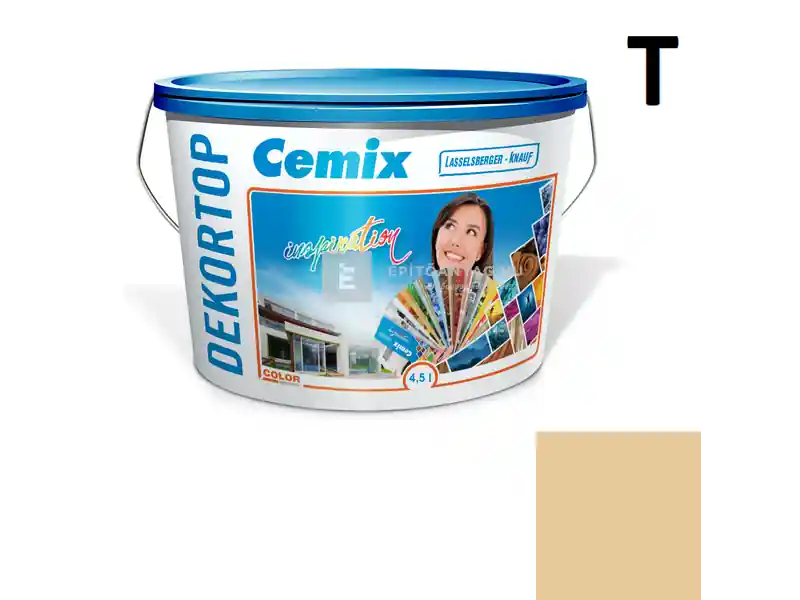 Biztonságos fizetés Cemix 2802 DekorTOP diszperziós homlokzatfesték 6163 intense 4,5 l