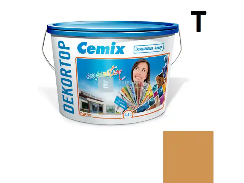 Cemix 2802 DekorTOP diszperziós homlokzatfesték 6167 intense 4,5 l Azonnal elérhető