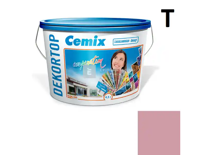 Olcsóbb Cemix 2802 DekorTOP diszperziós homlokzatfesték 6353 intense 4,5 l