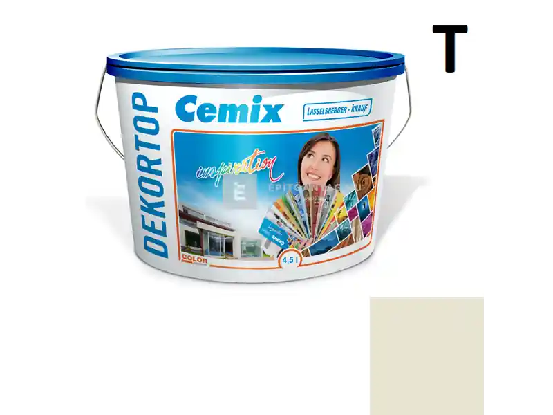 Cemix 2802 DekorTOP diszperziós homlokzatfesték 6511 intense 4,5 l Expressz szállítás
