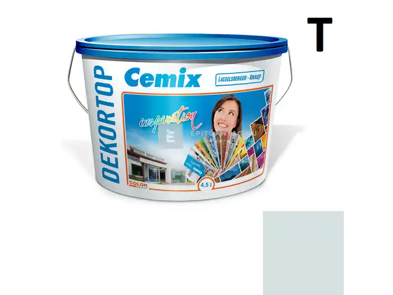 Korlátozott ajánlat Cemix 2802 DekorTOP diszperziós homlokzatfesték 6731 intense 4,5 l
