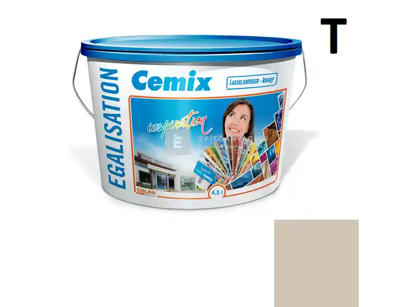 Kedvezményes ár Cemix 2805 Egalisation színfelújító homlokzatfesték 4983 brown 4,5 l