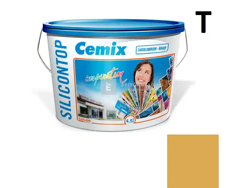 Vedd meg online Cemix 2800 SiliconTOP szilikon homlokzatfesték 4377 orange 4,5 l