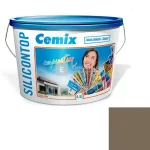 Azonnal elérhető Cemix 2800 SiliconTOP szilikon homlokzatfesték 4989 brown 4,5 l