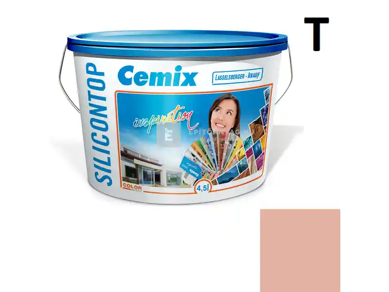 Cemix 2800 SiliconTOP szilikon homlokzatfesték 5133 rusty 4,5 l Gyors szállítás