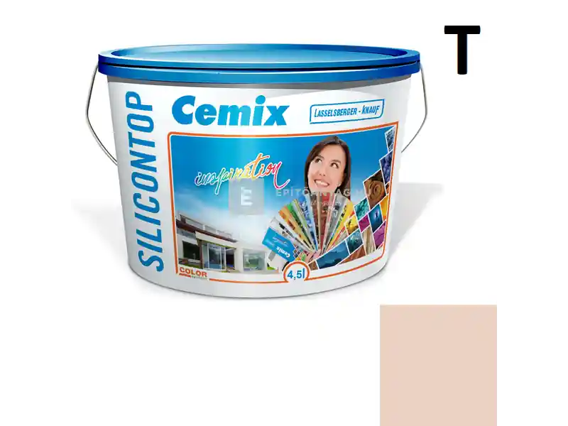 Outlet Cemix 2800 SiliconTOP szilikon homlokzatfesték 5177 rusty 4,5 l