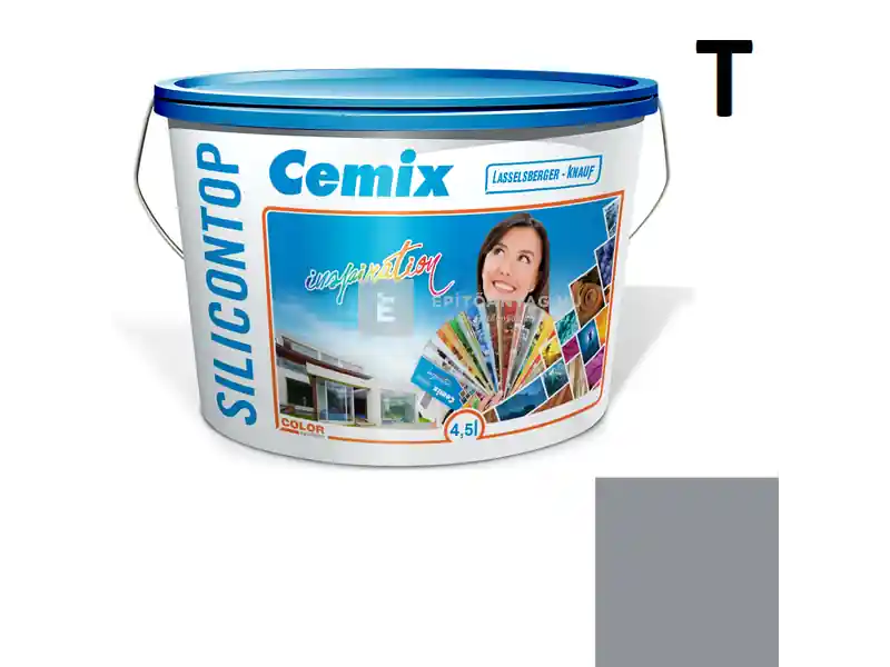 Cemix 2800 SiliconTOP szilikon homlokzatfesték 5325 rock 4,5 l Biztonságos fizetés