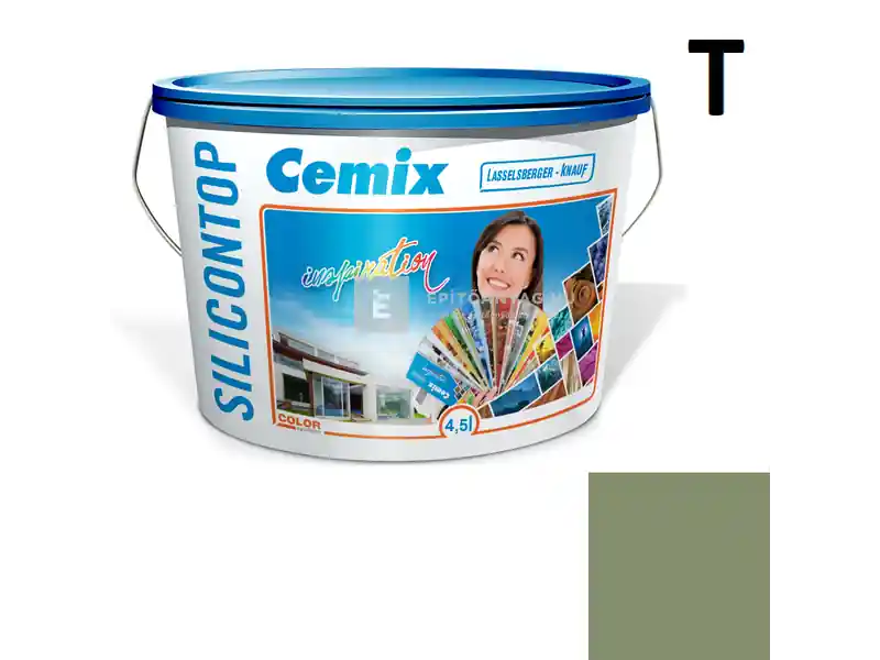 Cemix 2800 SiliconTOP szilikon homlokzatfesték 6557 intense 4,5 l Ajánlat
