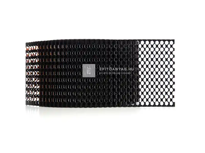 TT ereszszellőző szalag fekete, hullámos 10 cm x 10 m Olcsóbb