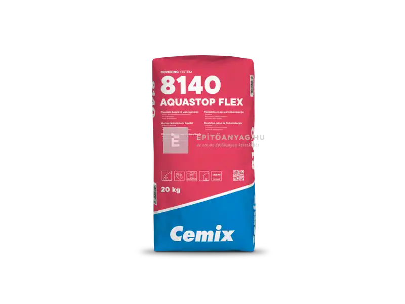 Cemix 8140 Aquastop Flex kenhető vízszigetelés 20 kg Gyors szállítás