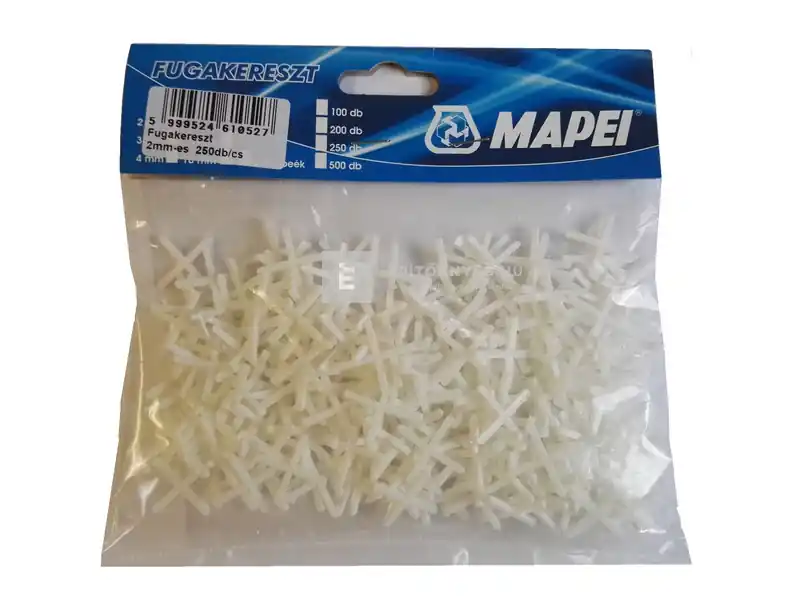 Azonnali szállítás Mapei fugakereszt "X" 2 mm