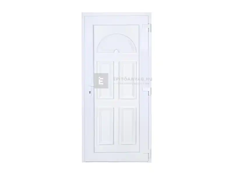 Outlet Delta Temze jobbos műanyag bejárati ajtó 100x210 cm, fehér