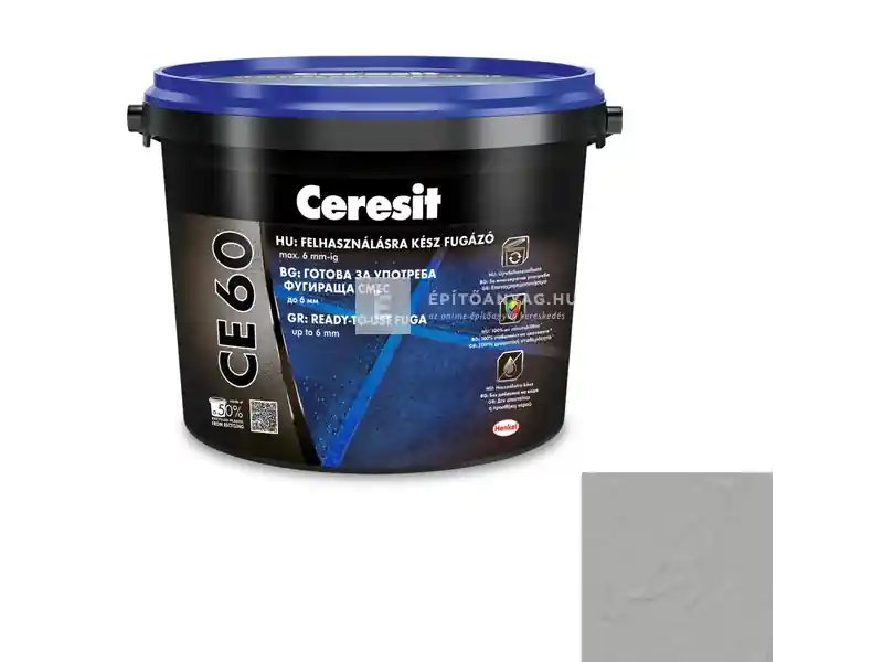 Henkel Ceresit CE 60 felhasználásra kész fugázó manhattan 2 kg Szuper akció