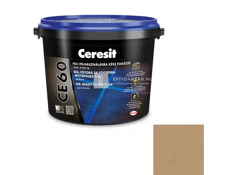 Henkel Ceresit CE 60 felhasználásra kész fugázó toffi 2 kg Expressz kézbesítés