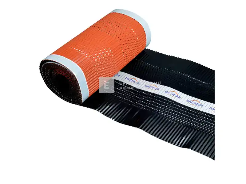 Árcsökkenés Dachler Micro-Roll alumínium kúpalátét fekete 30 cm x 5 m
