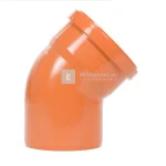 Árcsökkenés Valplast KG PVC ívidom 125 mm 45°