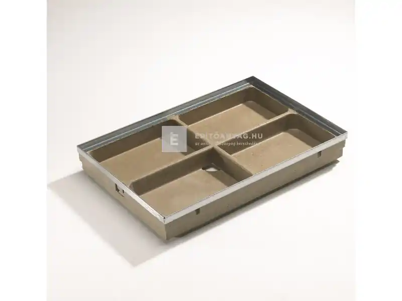 Bestseller Aco Self Vario2 polimerbeton lábtörlő tálca 100x50 cm