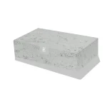 Szuper ajánlat Semmelrock Lusso Tivoli lépcsőelem ezüstszürke 60x35x15 cm