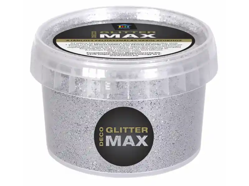 Gyors kiszállítás Revco Deco Glitter Max Csillám adalék festéshez, Silver 110 g