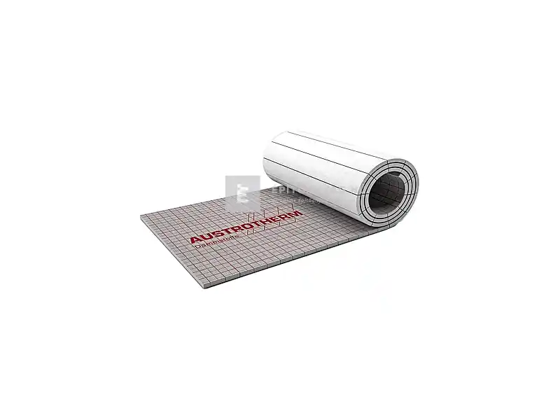 Austrotherm Trittschallrolle 650 lépéshangszigetelő tekercs PE-kasírozott 5 cm Expressz szállítás